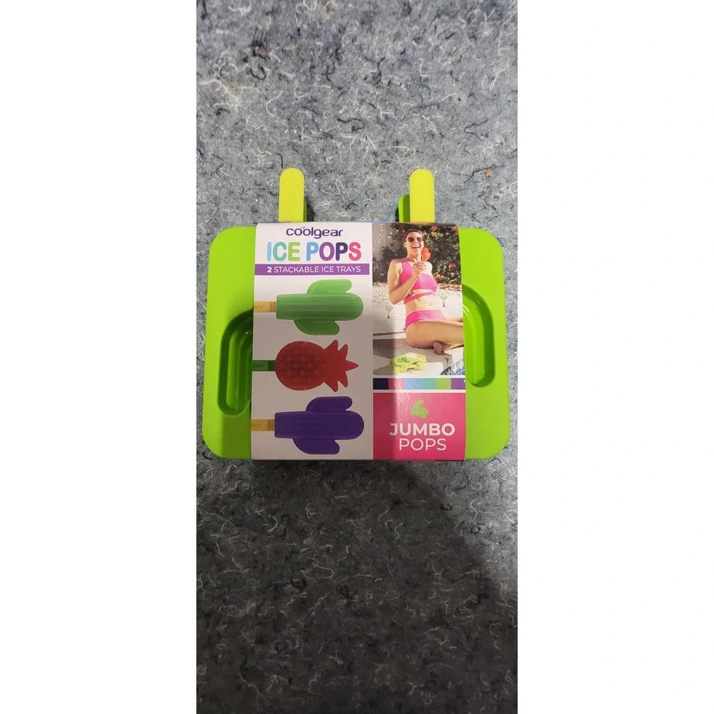 Coolgear Stackable Trays 4 Ice Pops‎ Jumbo pops
